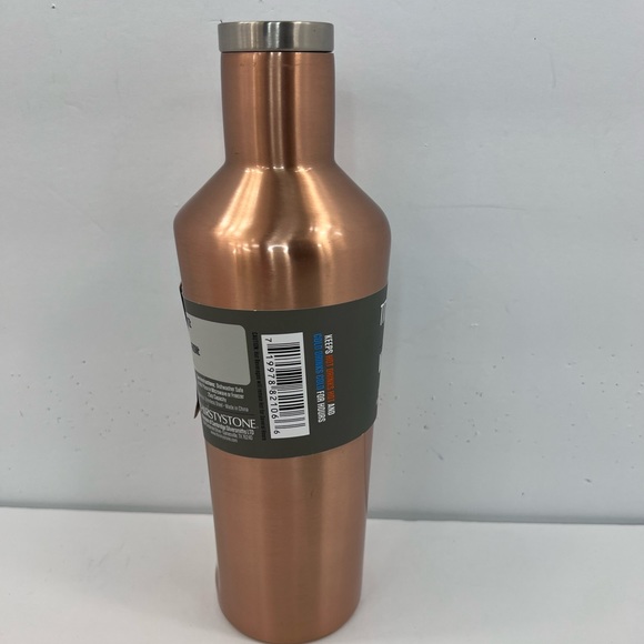 ⭐️THIRSTYSTONE💯WINE GROWLER,25oz, TITANIUM COPPER PLATED, FOR HOT/COLD BEVERAGE - Picture 4 of 10